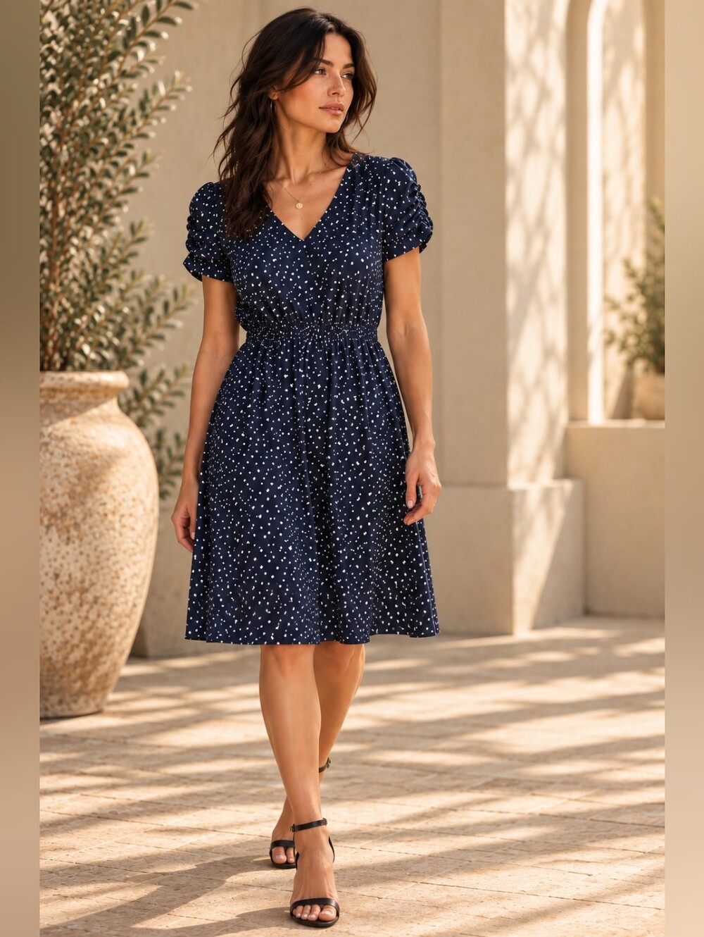 Banana Republic Heart dress - MED